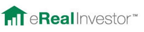 eRealInvestor logo in grey and green